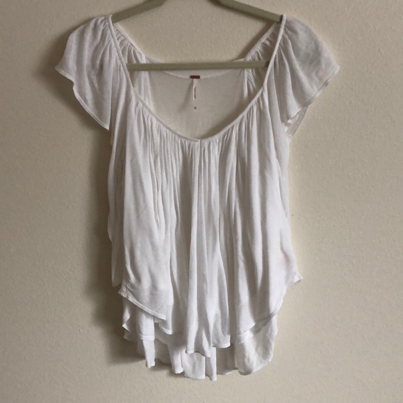 Free People Forever & Always Top in White - Picture 4 of 6